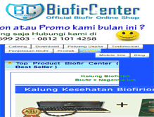 Tablet Screenshot of biofircenter.com